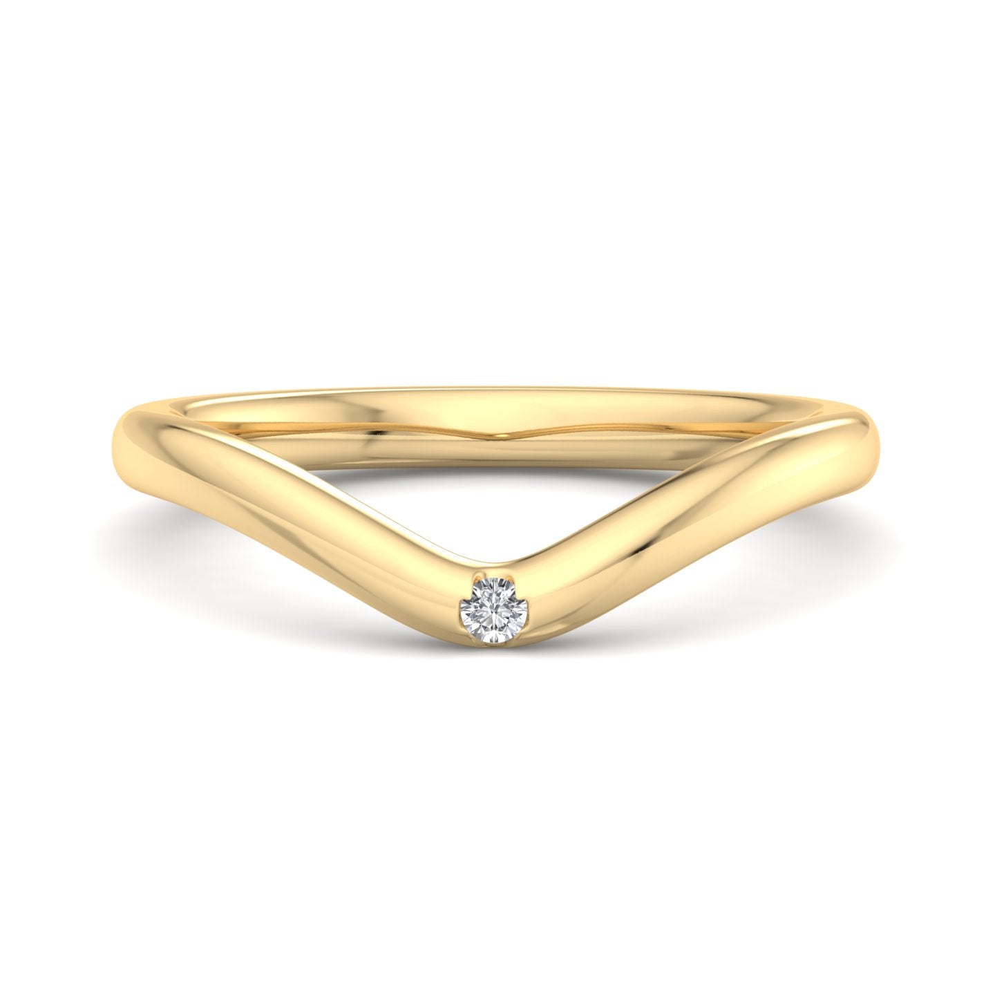 V-Shaped Pear Diamond Ring - Krishnashray