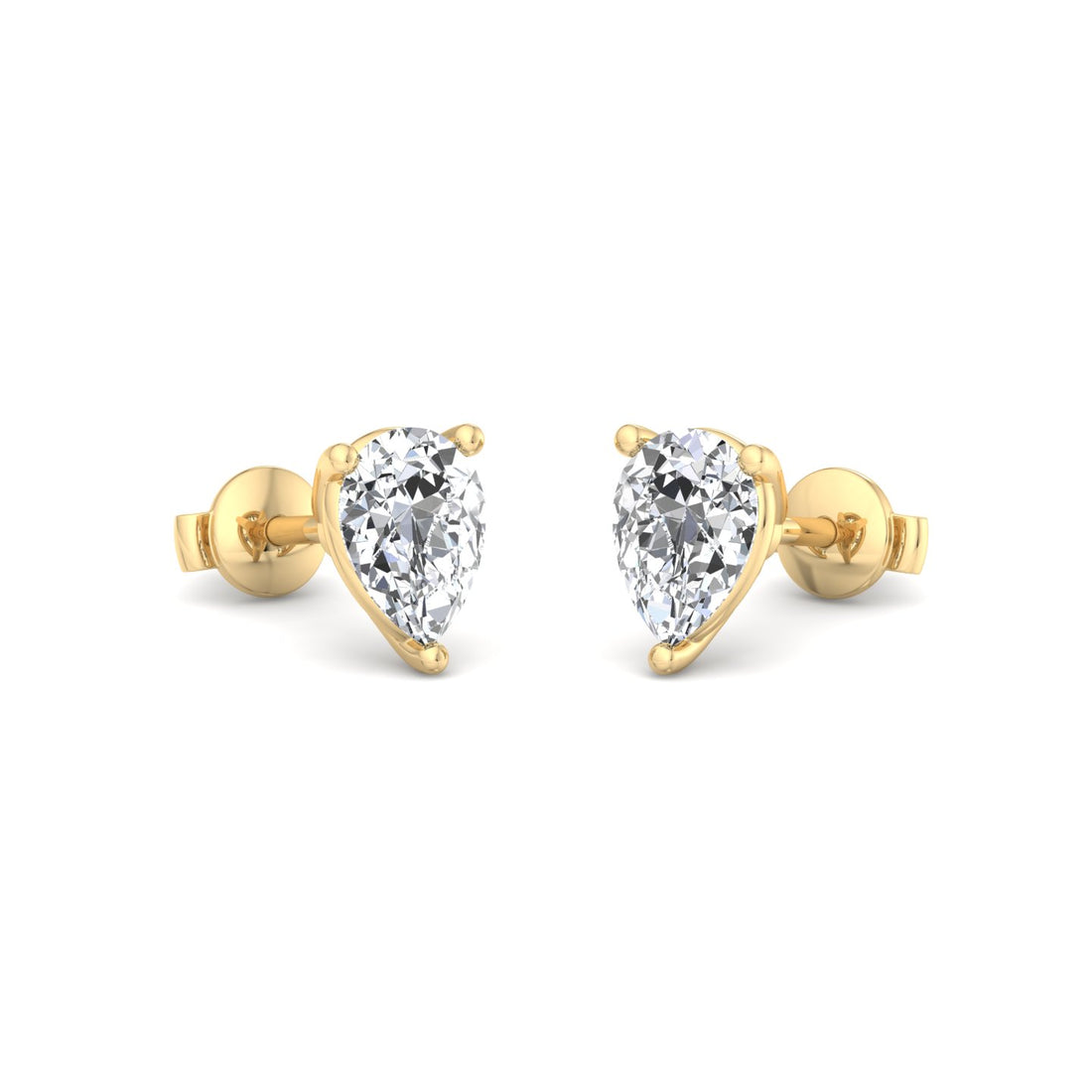 Pear Shape Gorgeous Stud Earrings - Krishnashray
