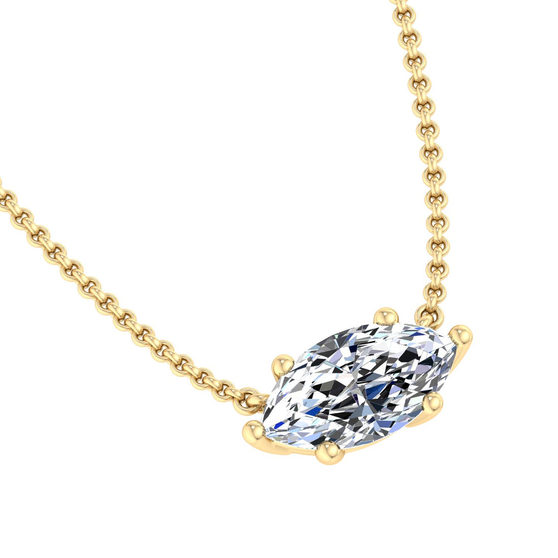 Solitaire Diamond Pendant