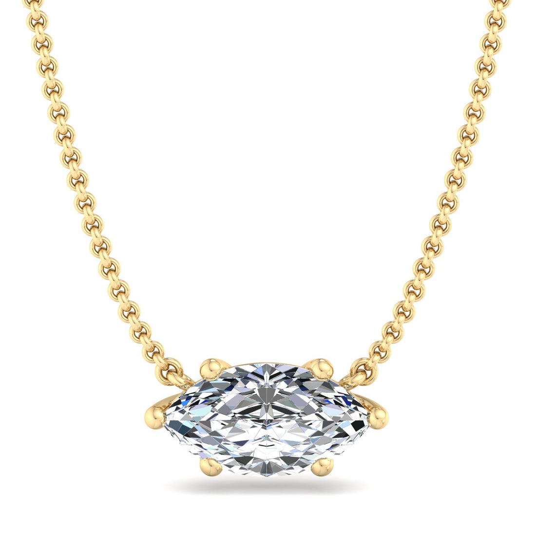 Solitaire Diamond Pendant
