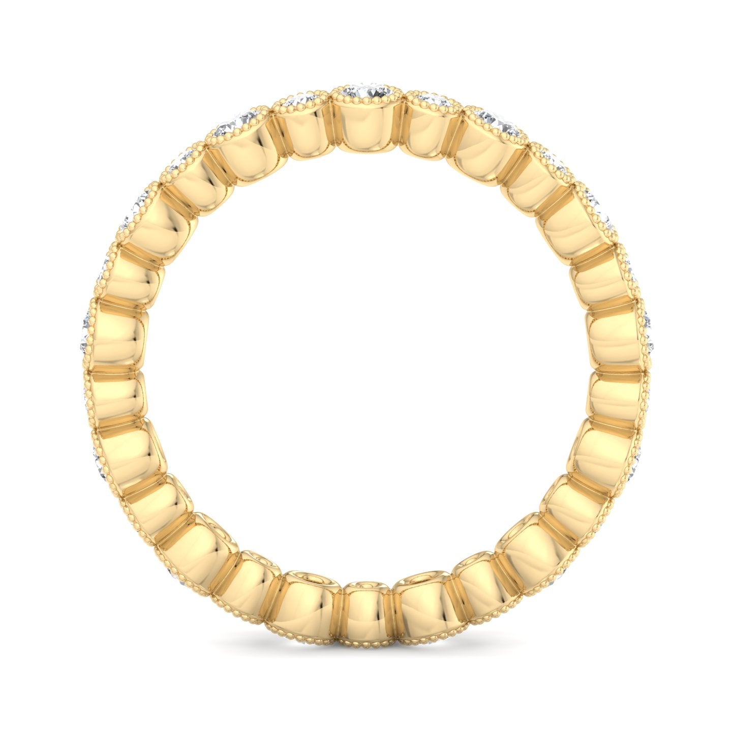 Circle of Light Diamond Band - Krishnashray