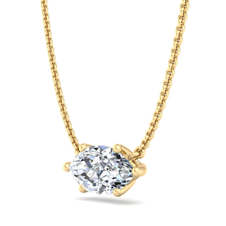 Solitaire Diamond Pendant