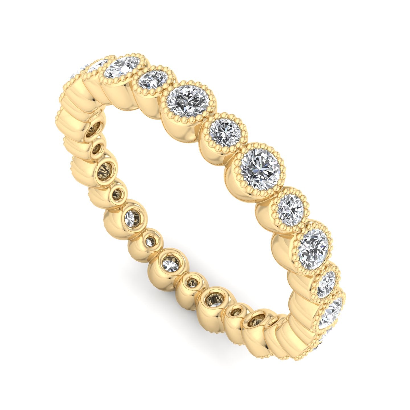 Circle of Light Diamond Band - Krishnashray