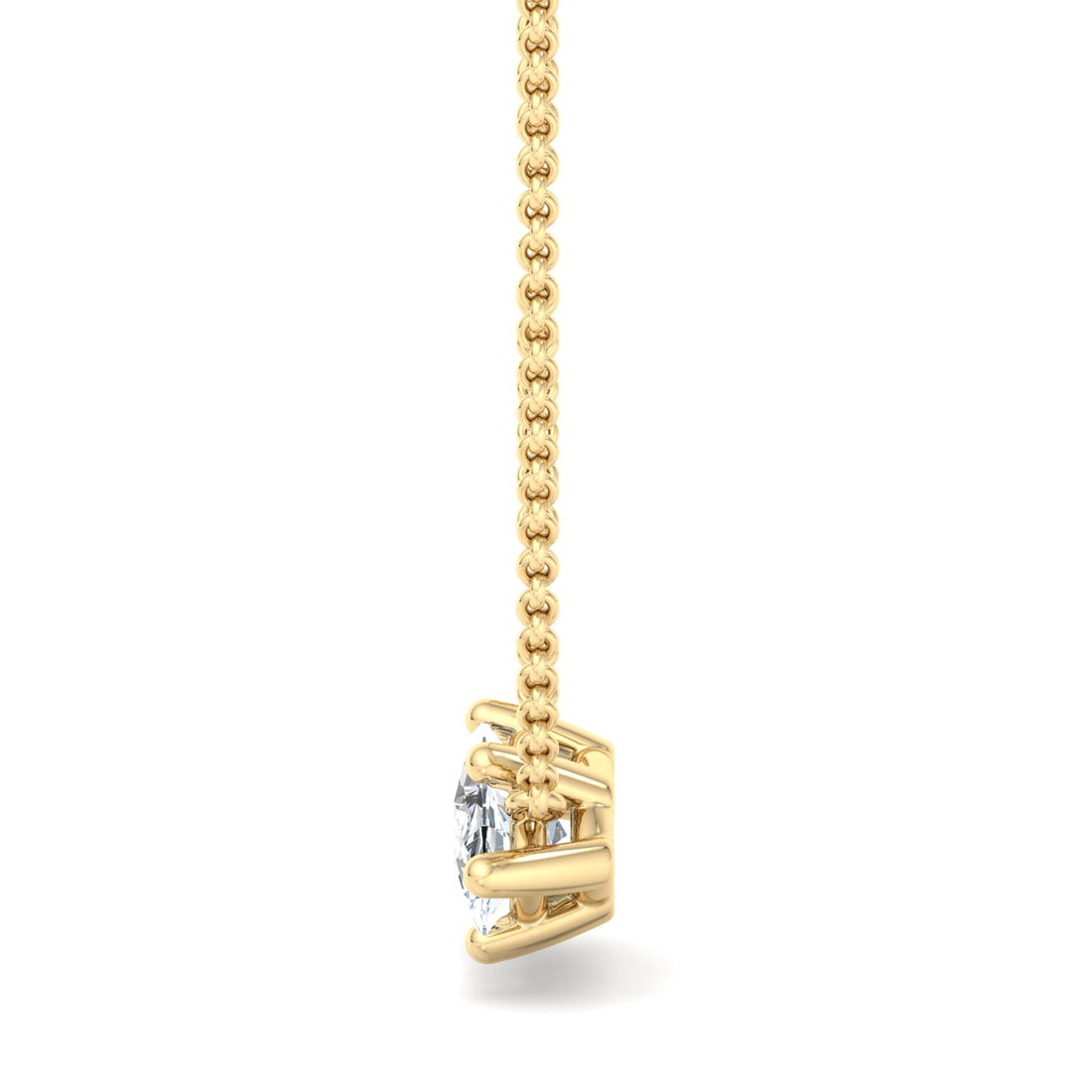 Solitaire Diamond Pendant