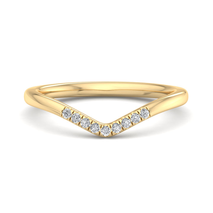 V-Shaped Diamond Ring - Krishnashray