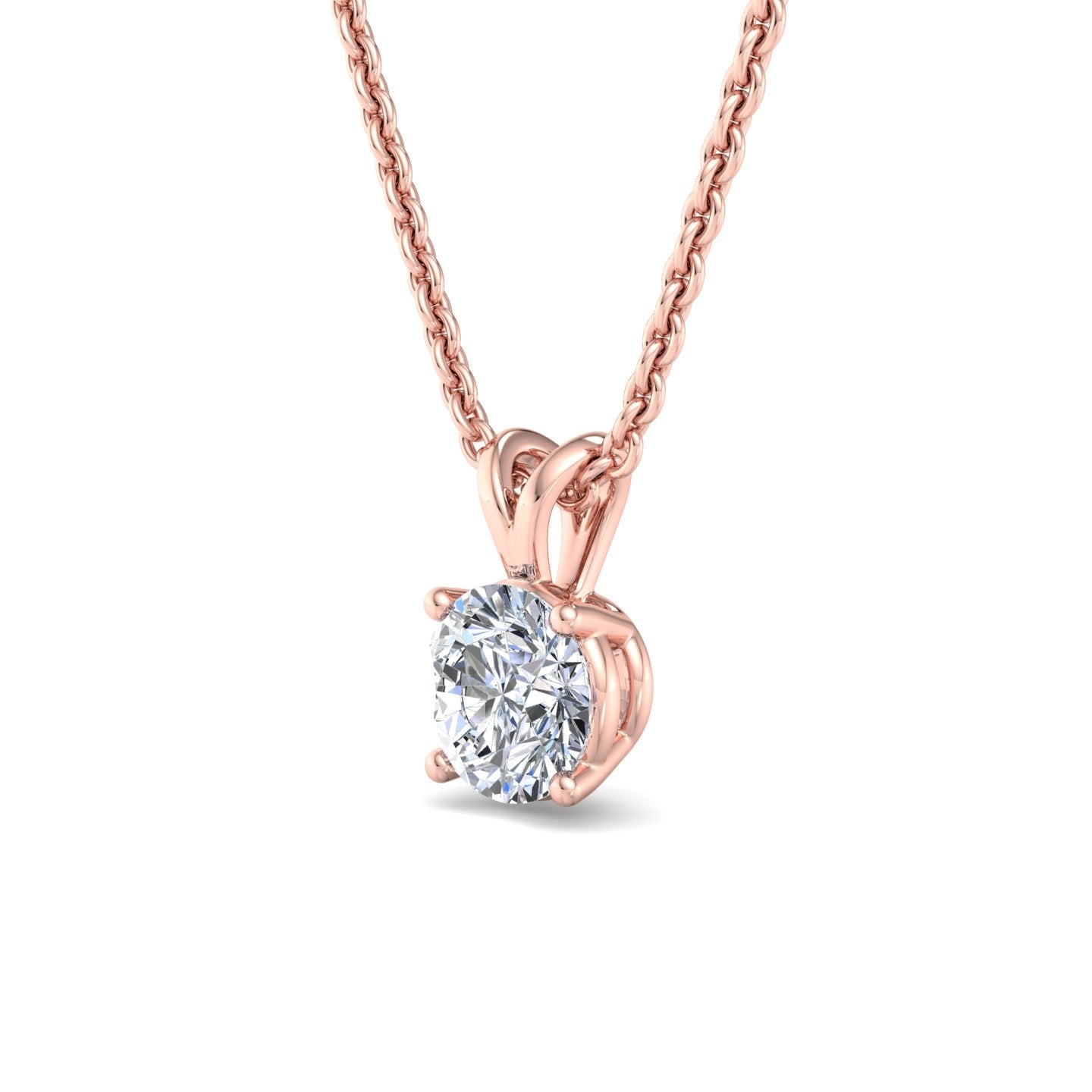 Classic Gold Diamond Pendant