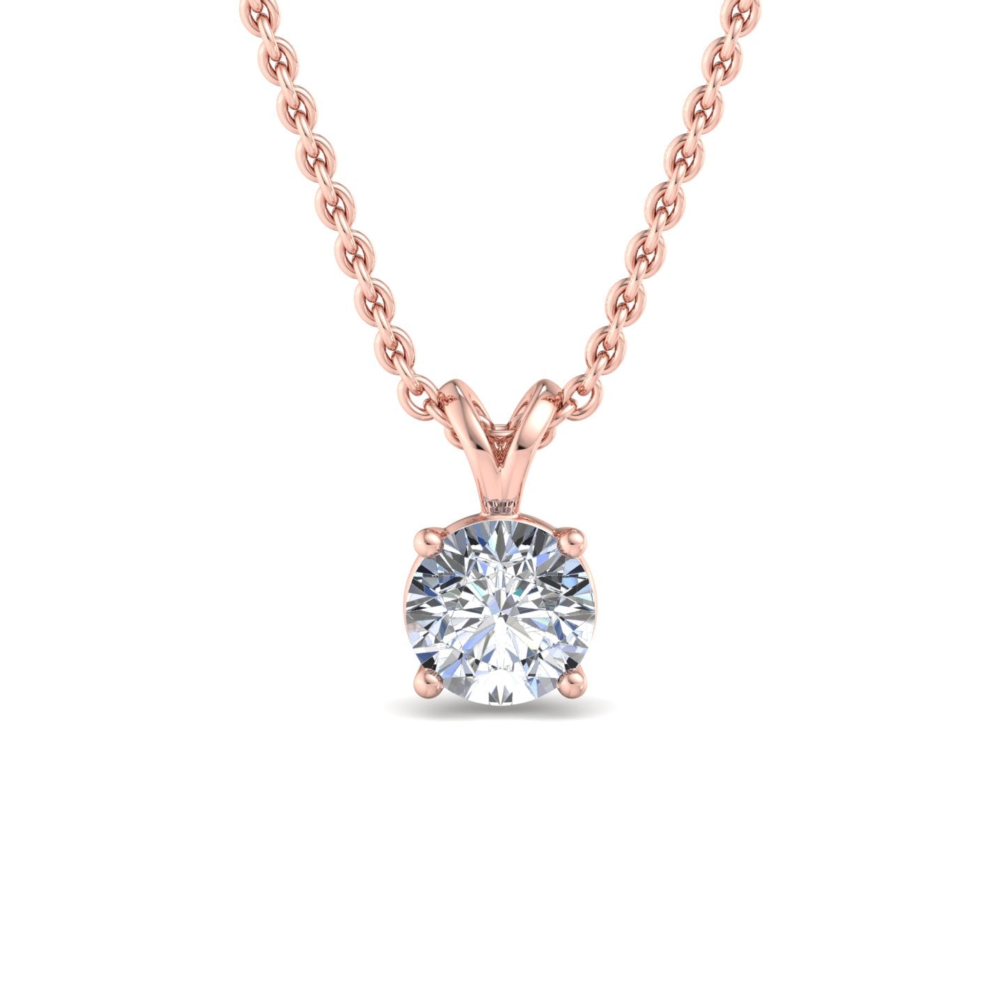 Classic Gold Diamond Pendant