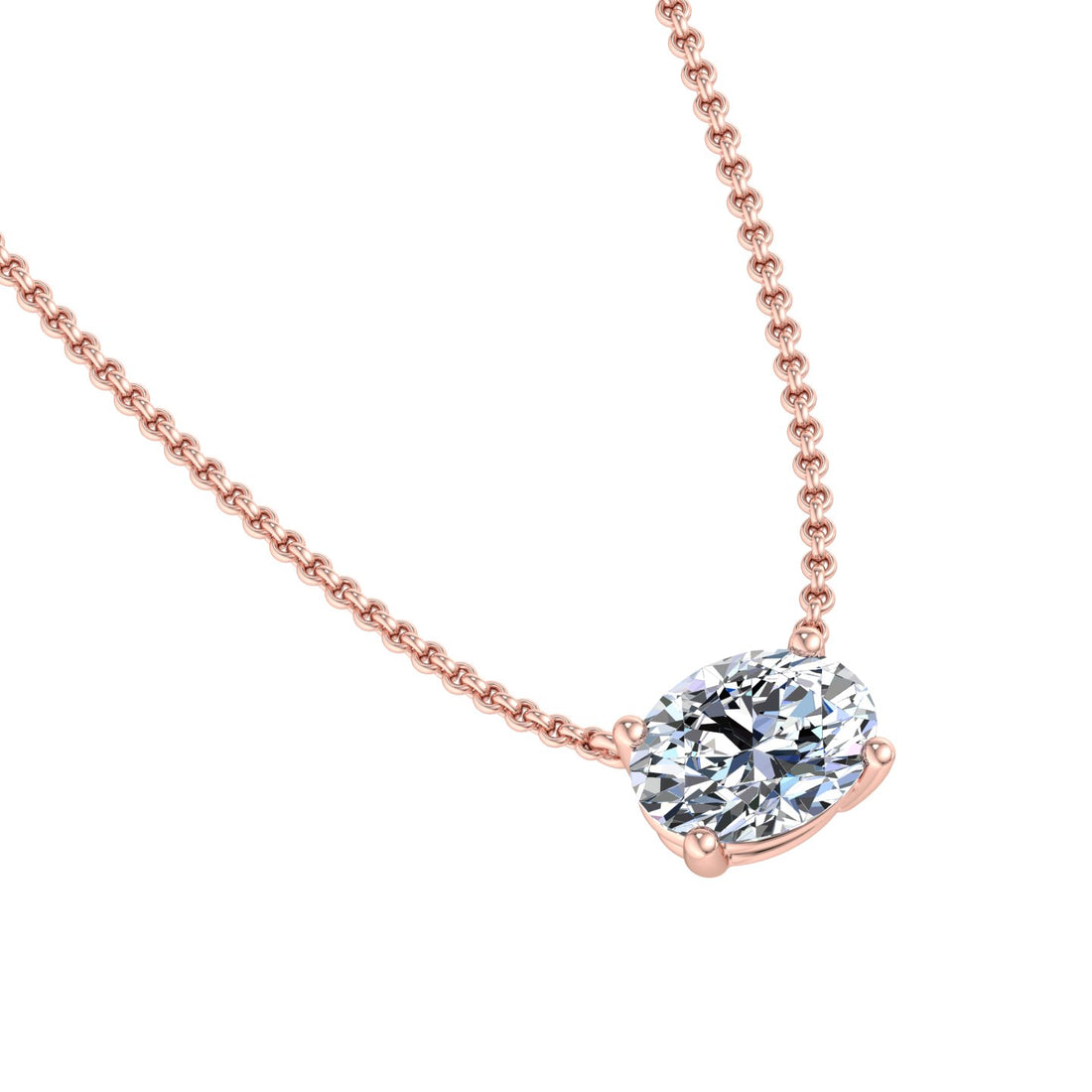 Classic Solitaire Pendant