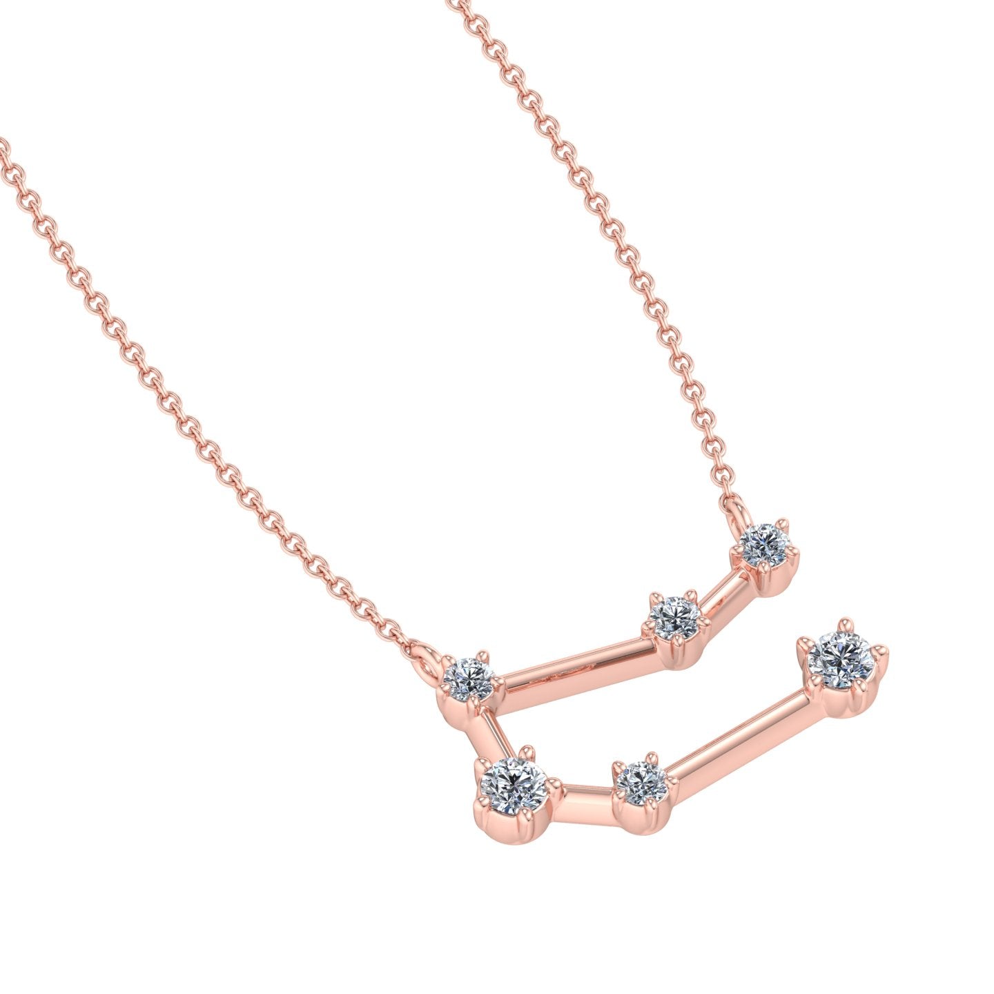 Diamond Crisscross Pendant