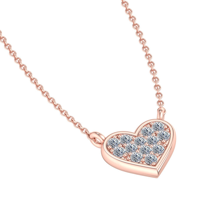 Diamond Heart Pendant