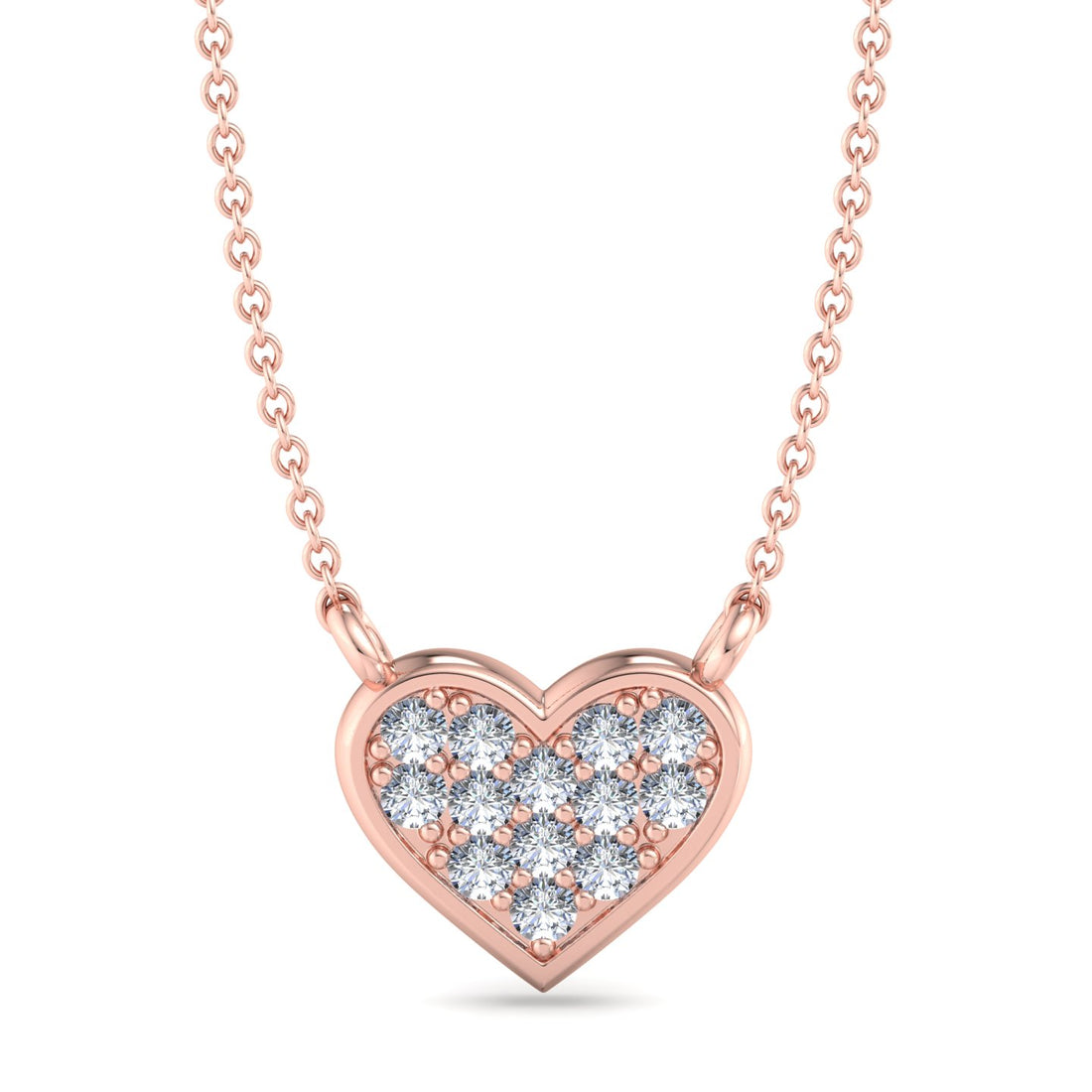 Diamond Heart Pendant