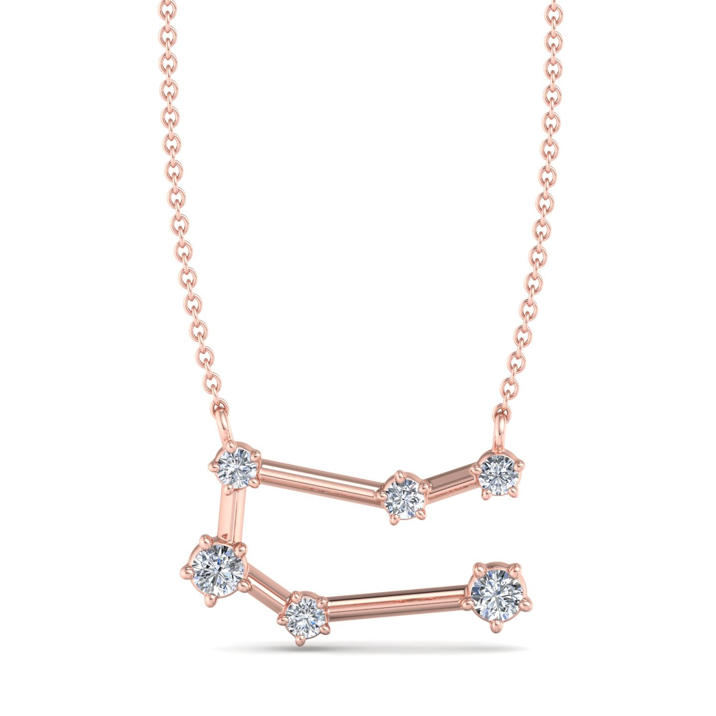 Diamond Crisscross Pendant