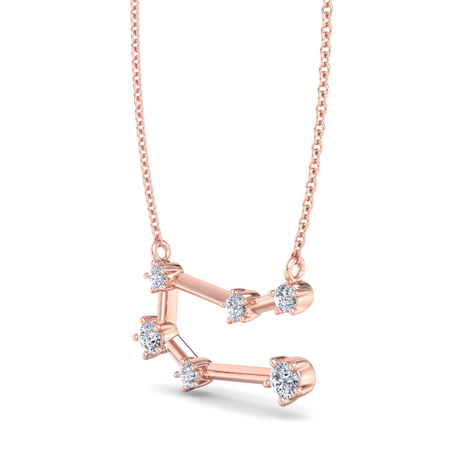 Diamond Crisscross Pendant