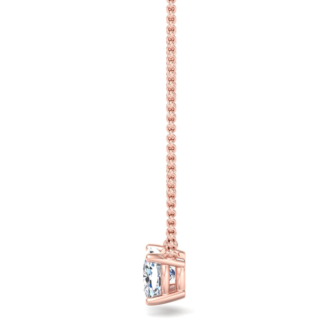 Cushion Cut Diamond Pendant
