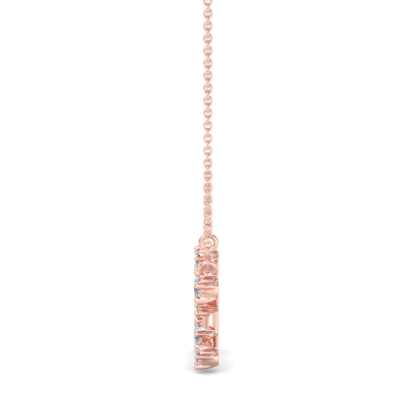 K Diamond Pendant
