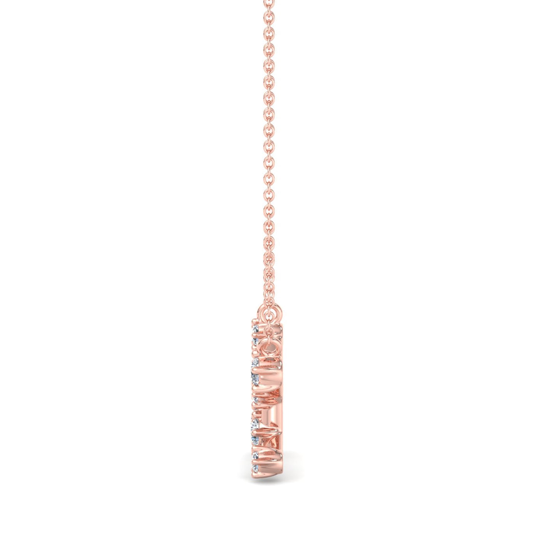 K Diamond Pendant