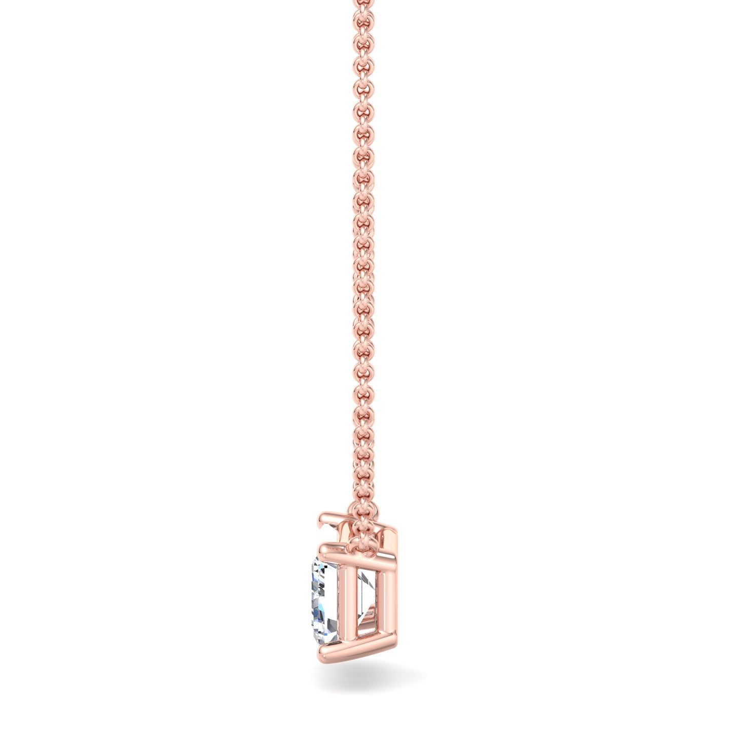Rectangular Diamond Pendant