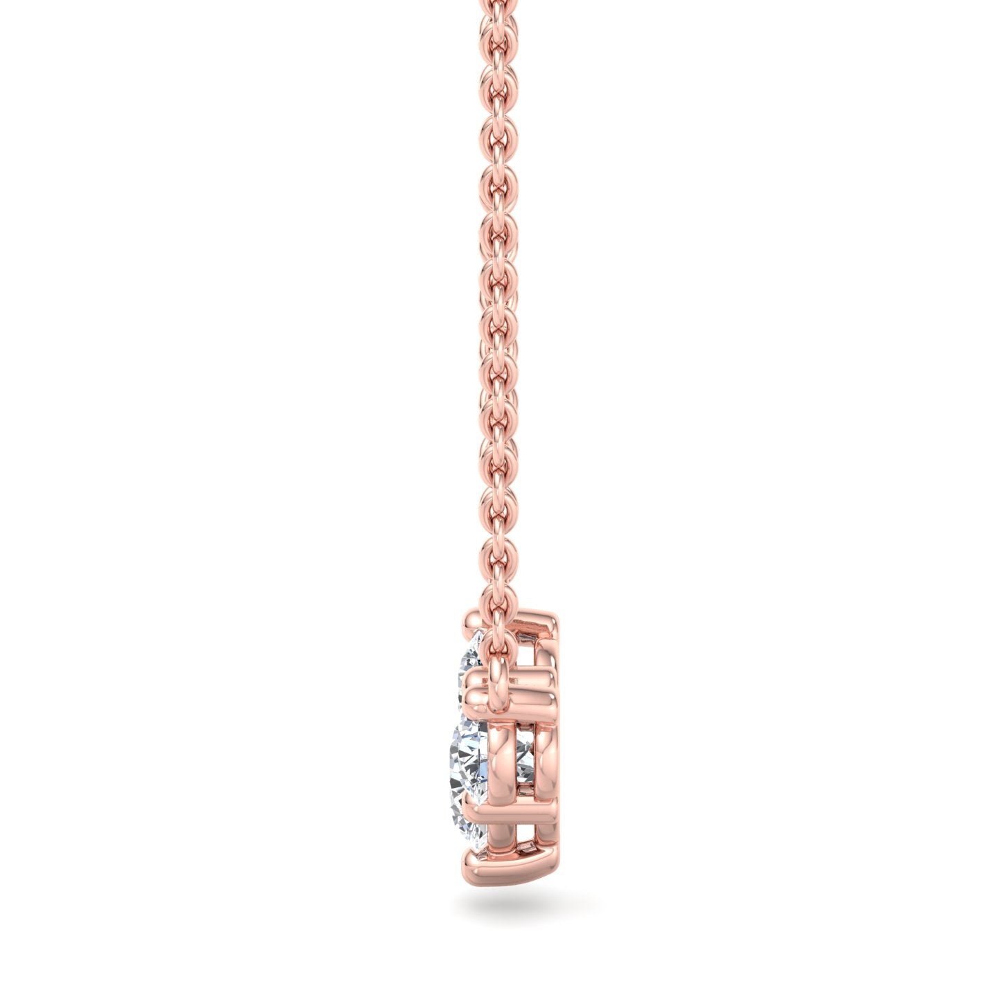 Three-Stone Diamond Pendant