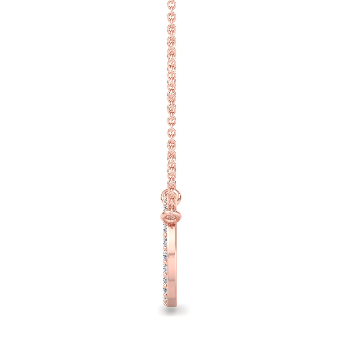 Circular Diamond Pendant