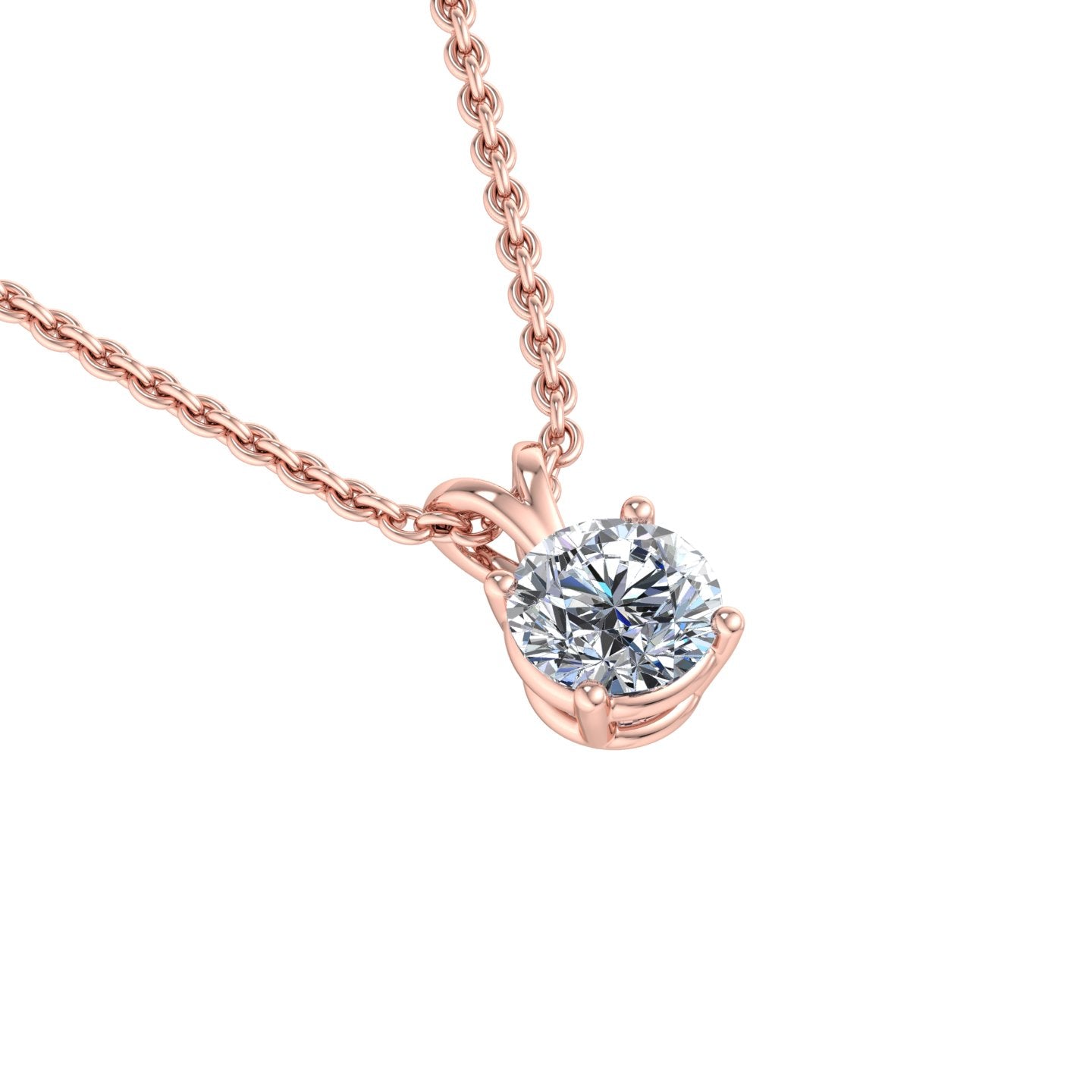 Classic Gold Diamond Pendant