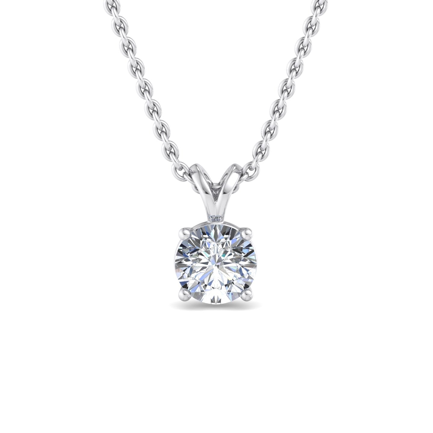 Classic Gold Diamond Pendant