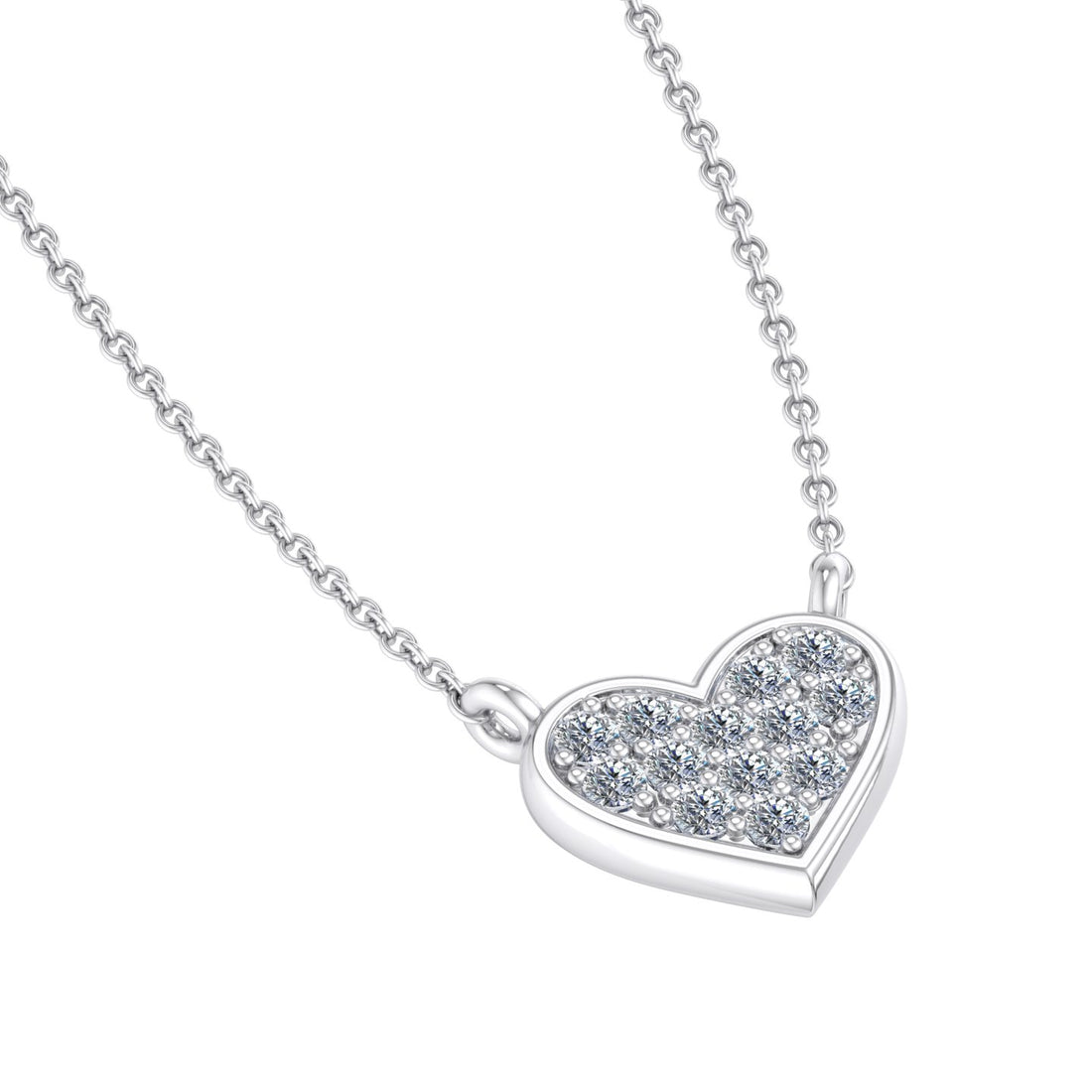 Diamond Heart Pendant