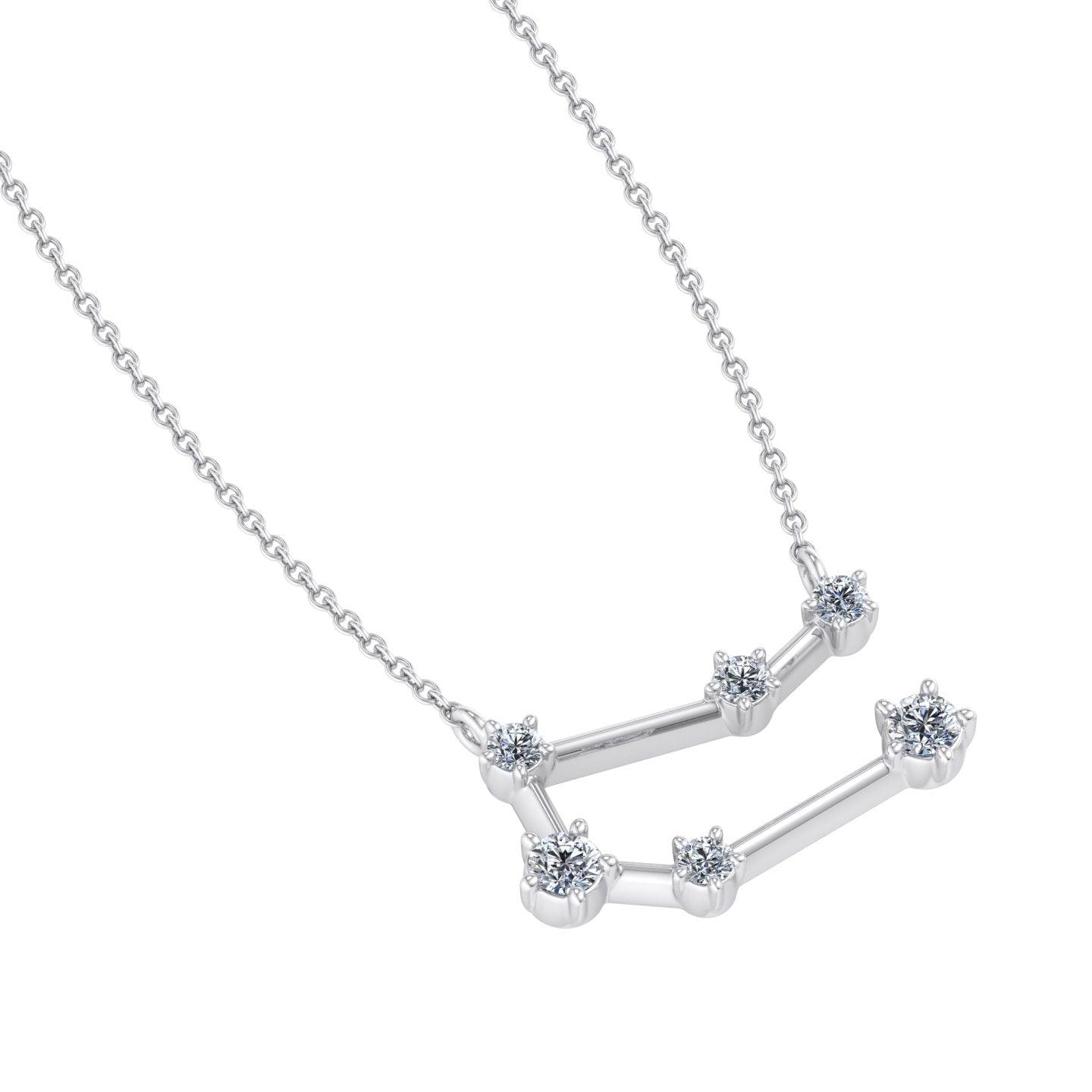 Diamond Crisscross Pendant