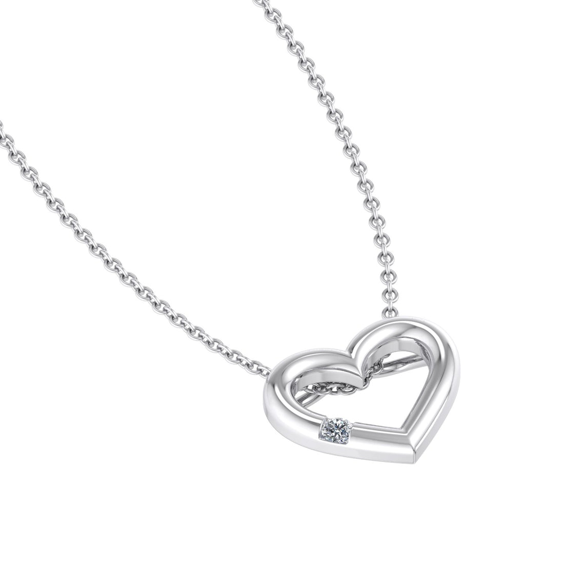 Entwined Heart Pendant