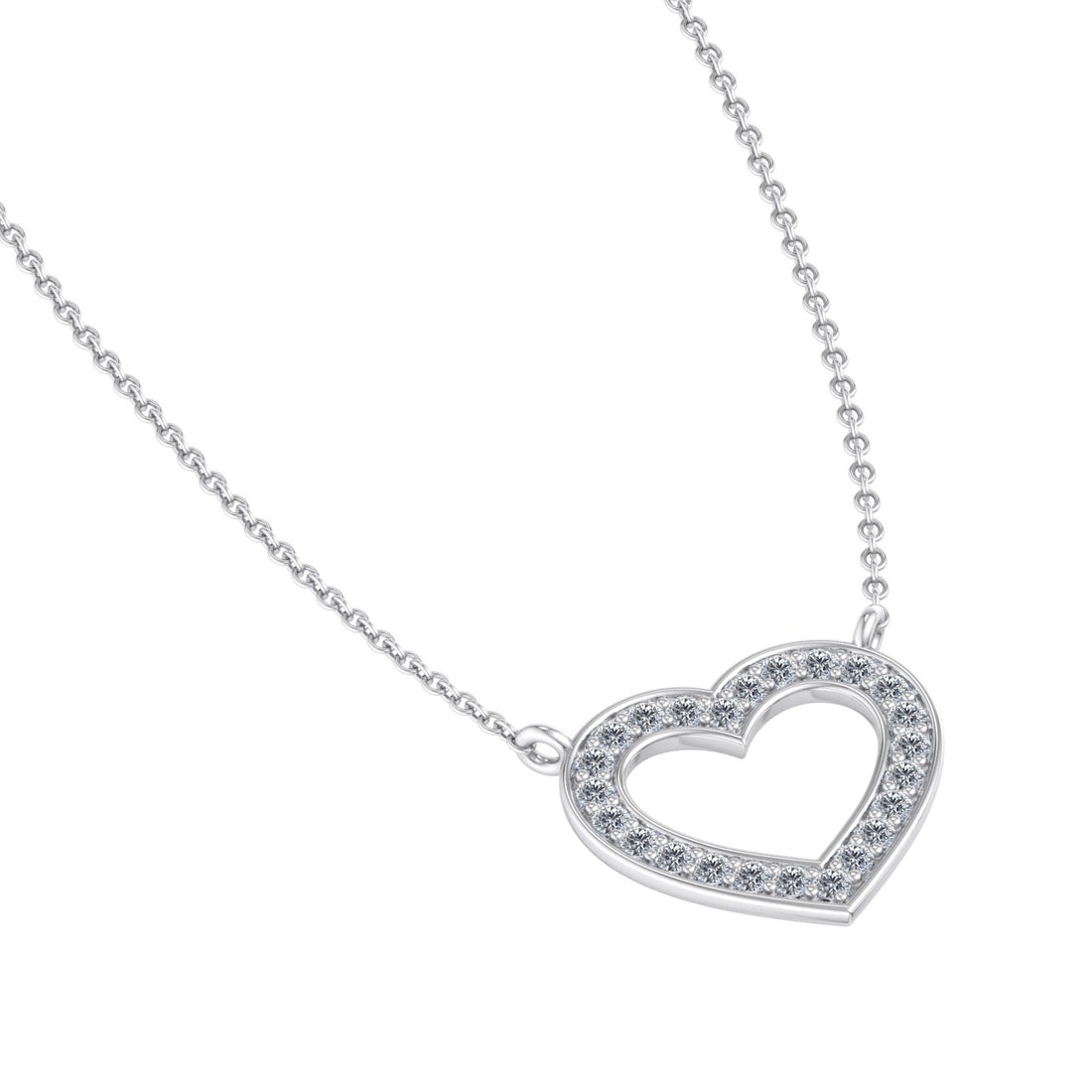 Sparkling Heart Pendant