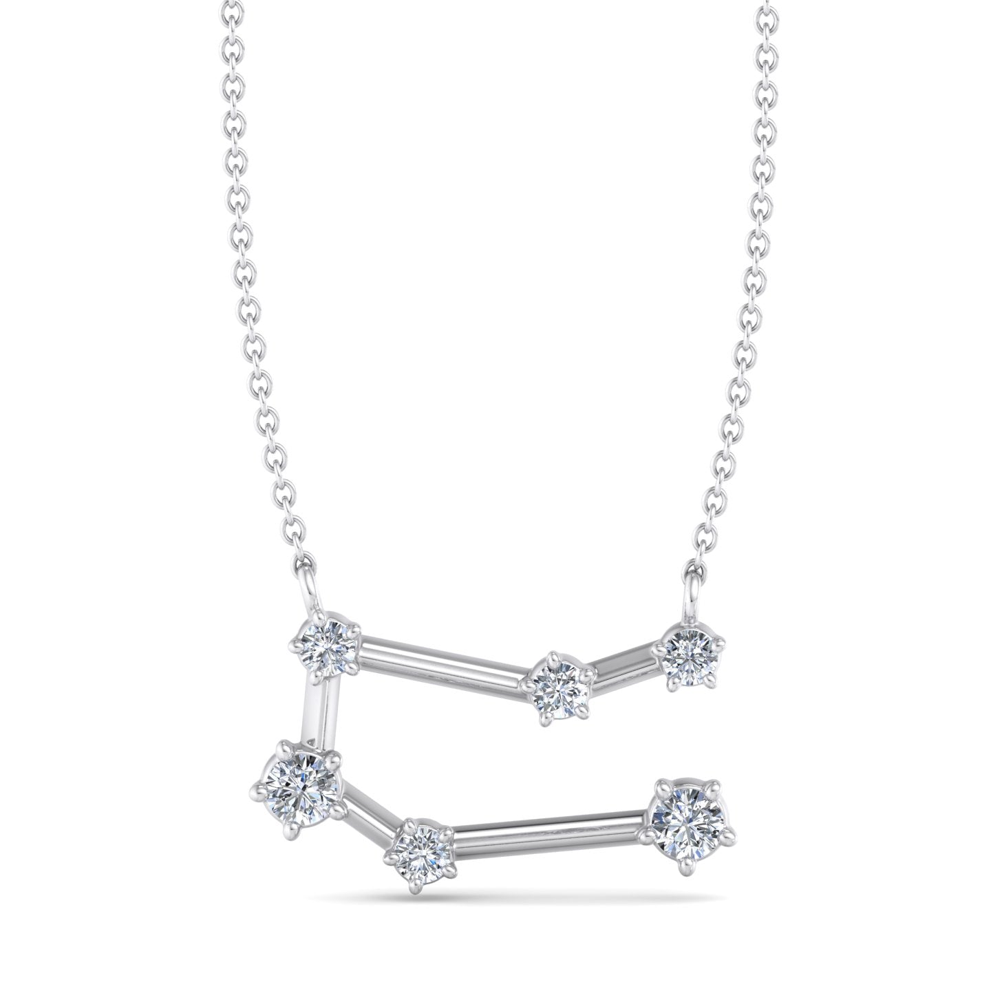 Diamond Crisscross Pendant
