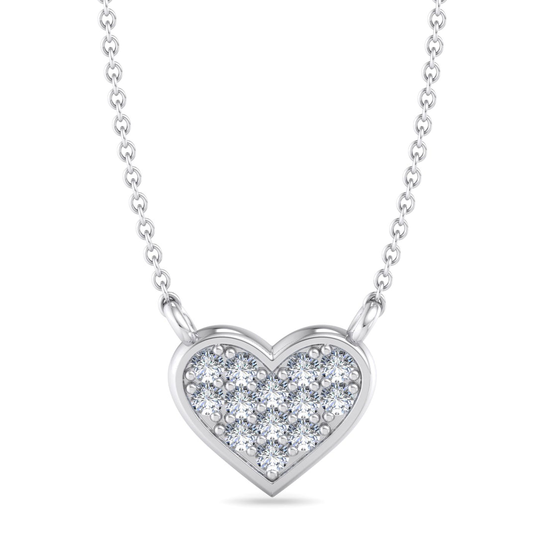 Diamond Heart Pendant