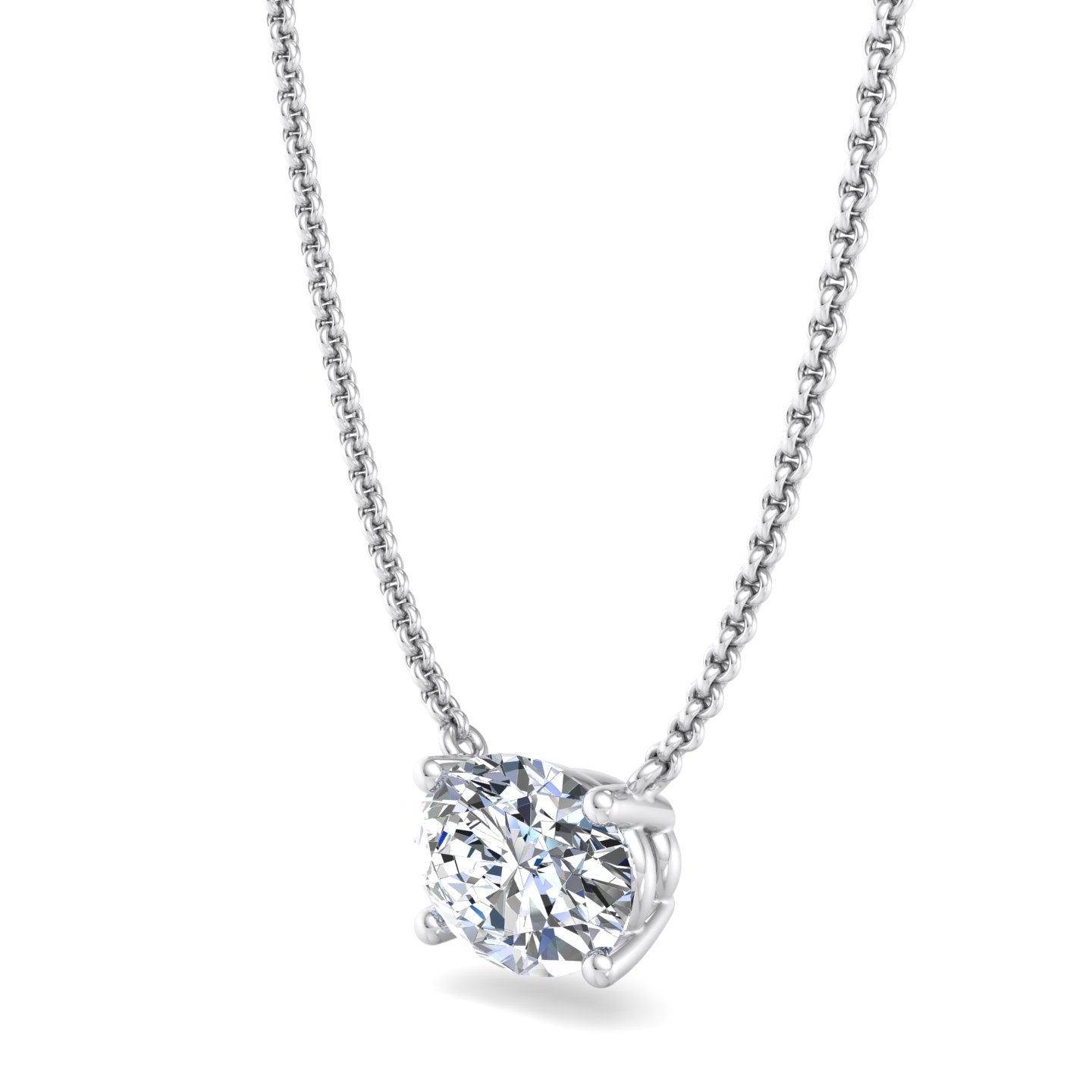 Classic Solitaire Pendant