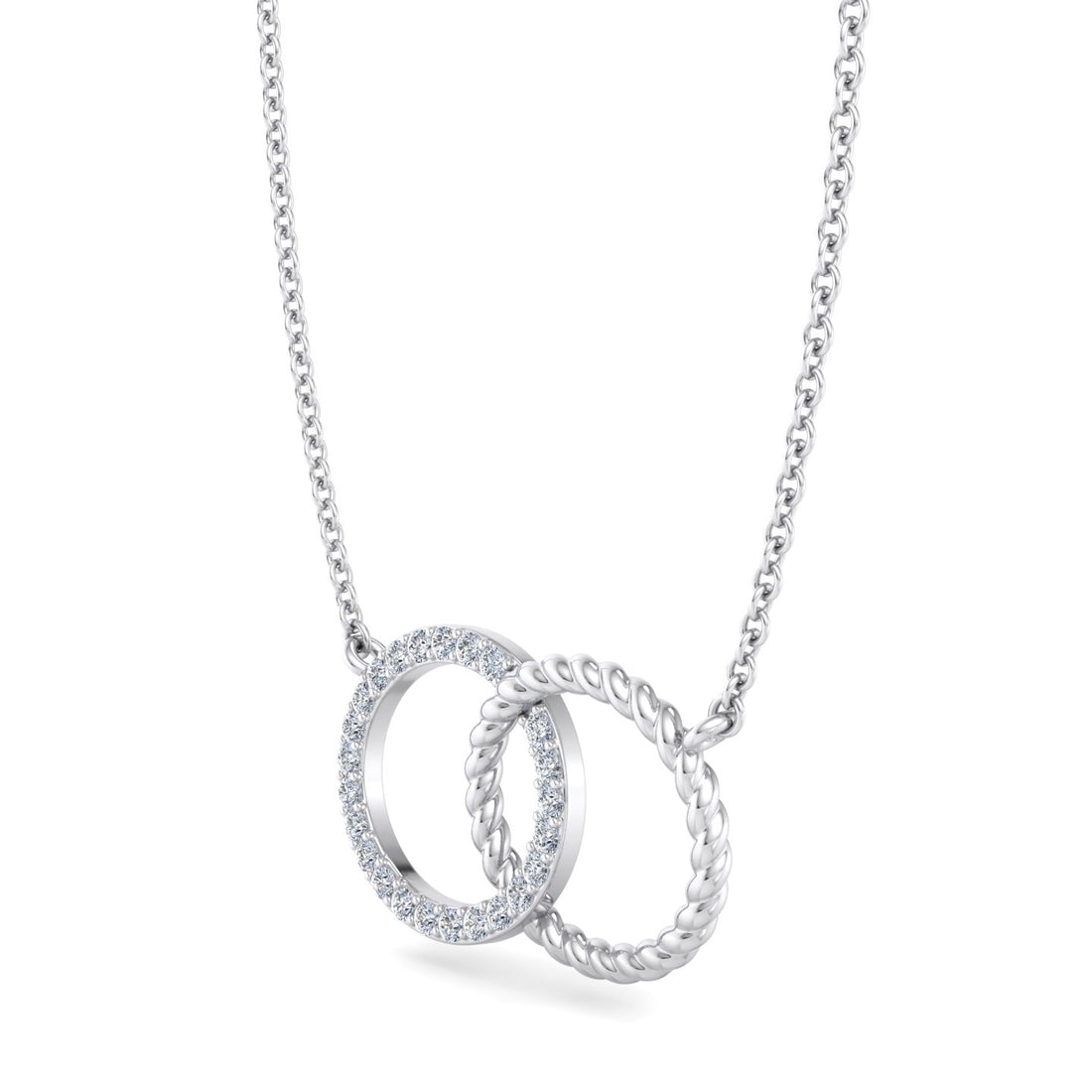 Interlocking Circles Pendant