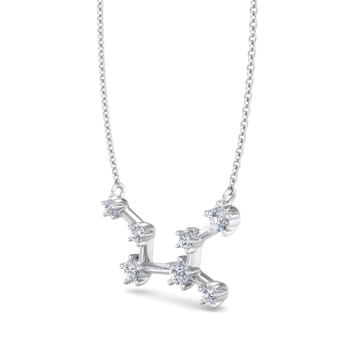 K Diamond Pendant