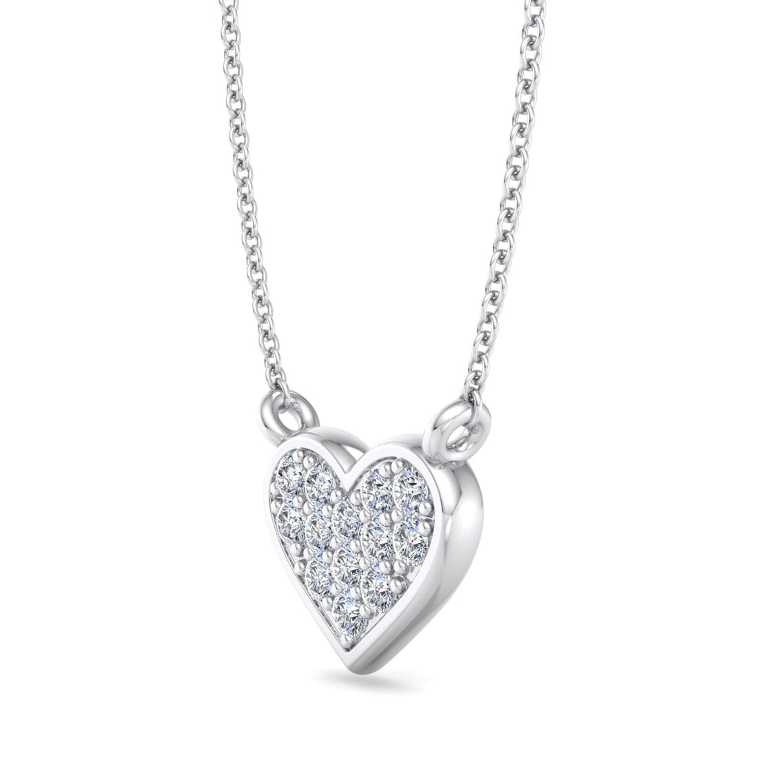 Diamond Heart Pendant