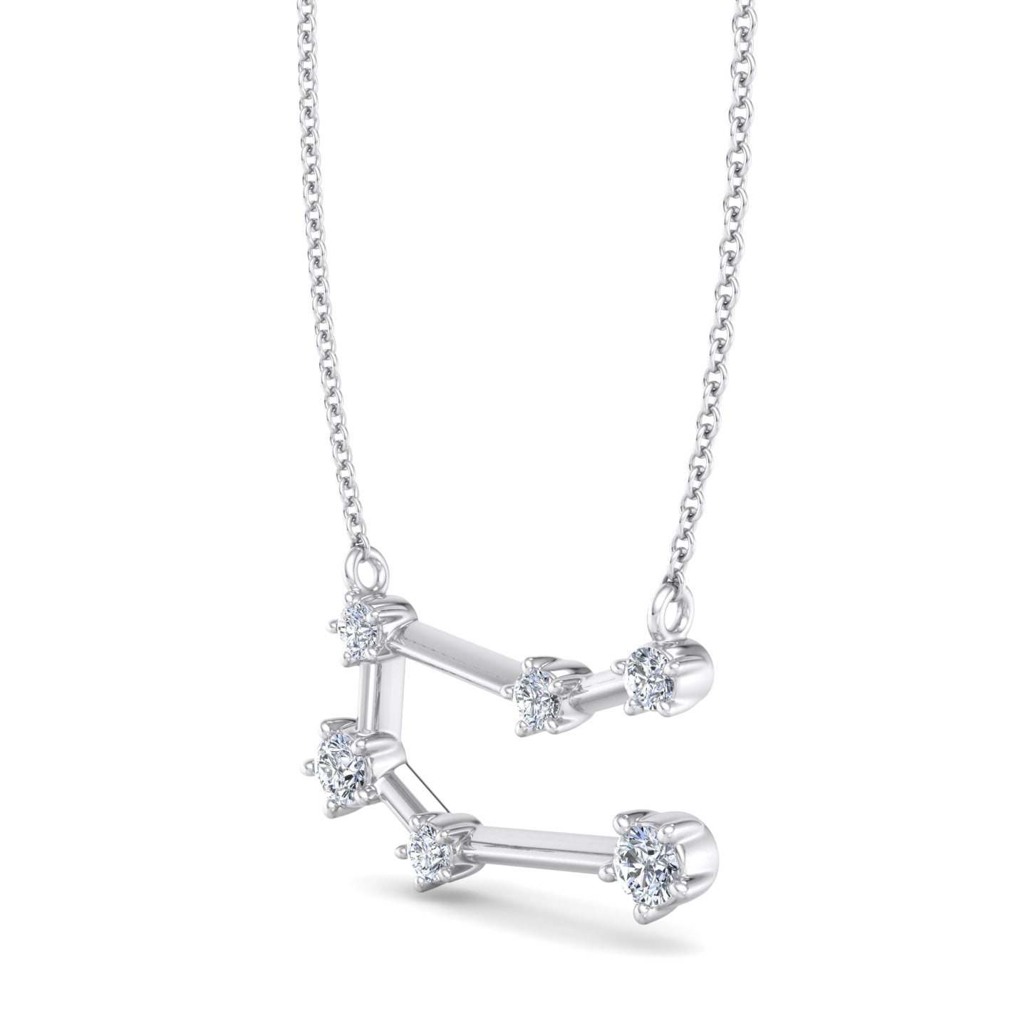 Diamond Crisscross Pendant