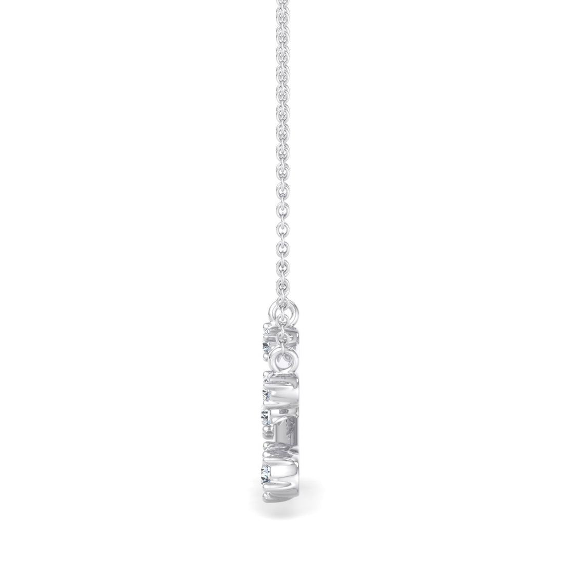 Diamond Crisscross Pendant