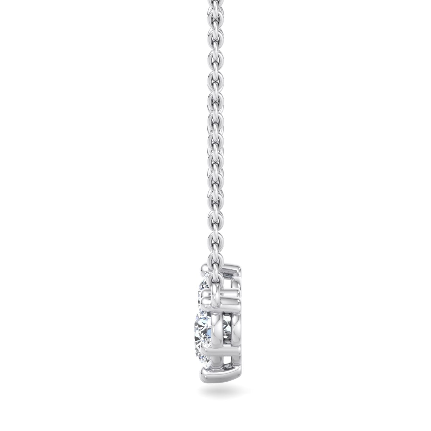 Three-Stone Diamond Pendant