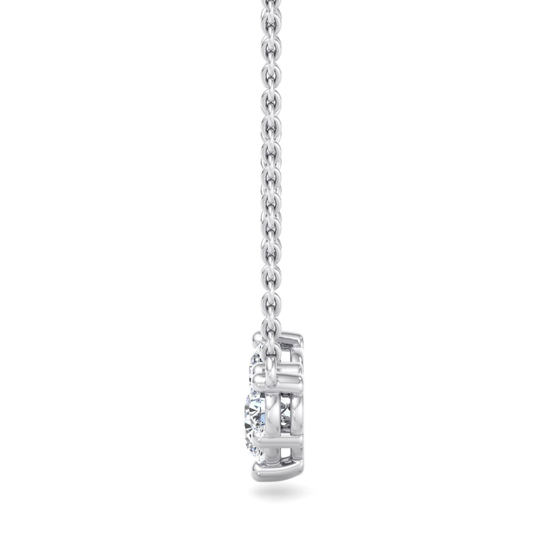 Three-Stone Diamond Pendant