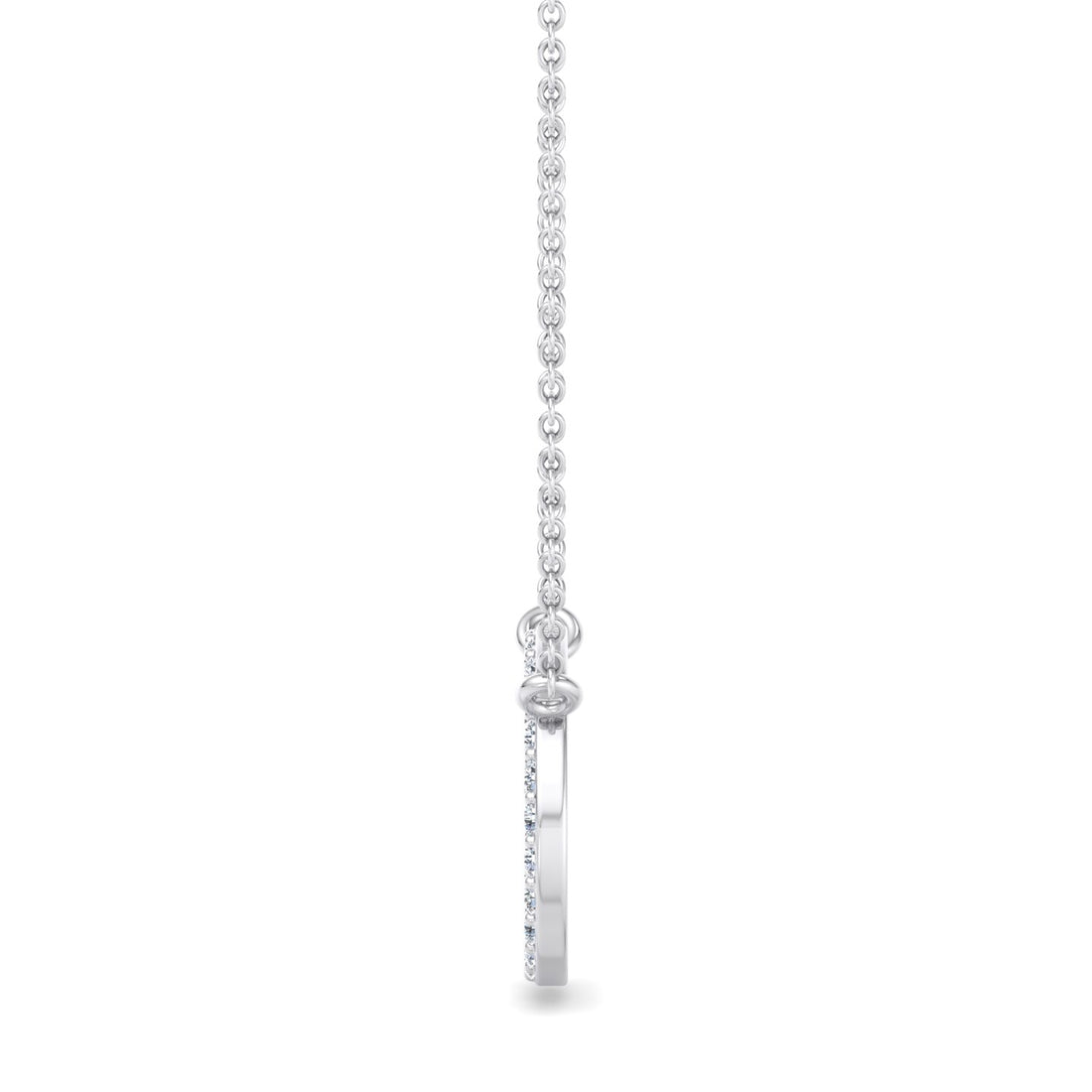 Circular Diamond Pendant