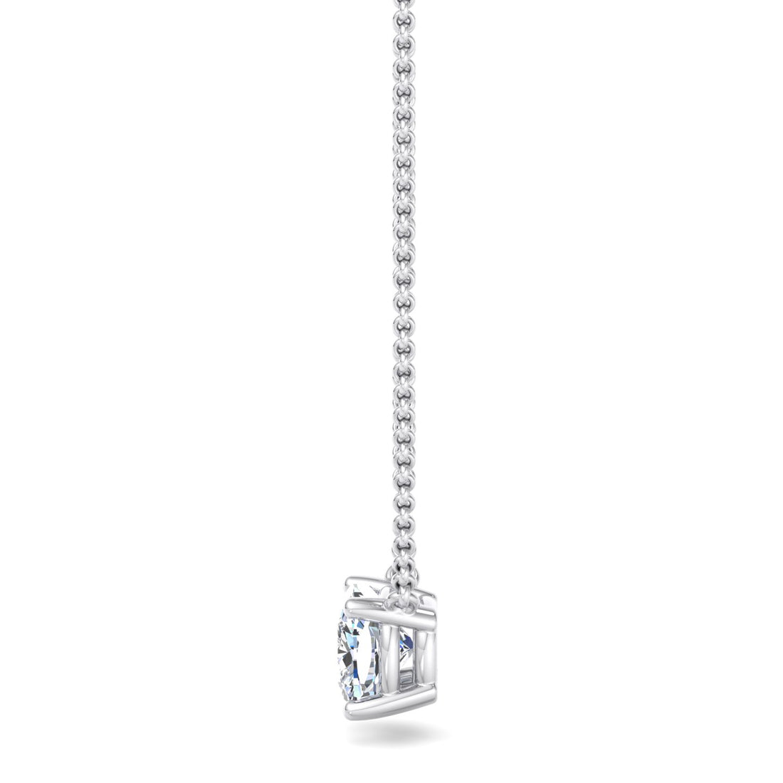 Cushion Cut Diamond Pendant
