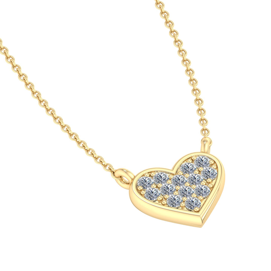 Diamond Heart Pendant