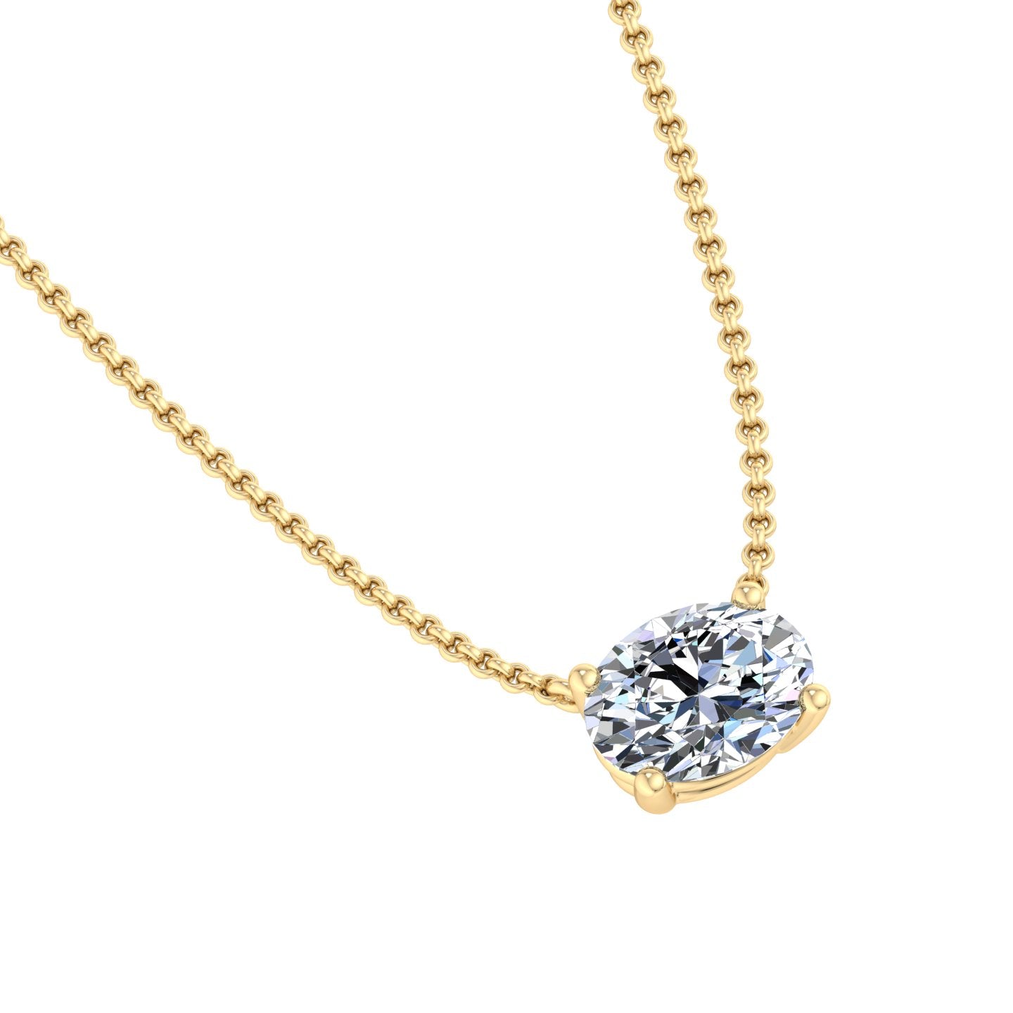 Classic Solitaire Pendant