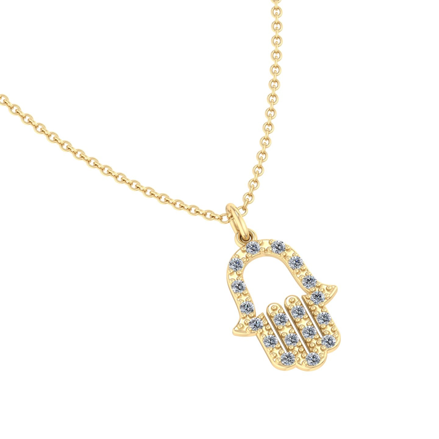 Celestial Hamsa Pendant - Krishnashray