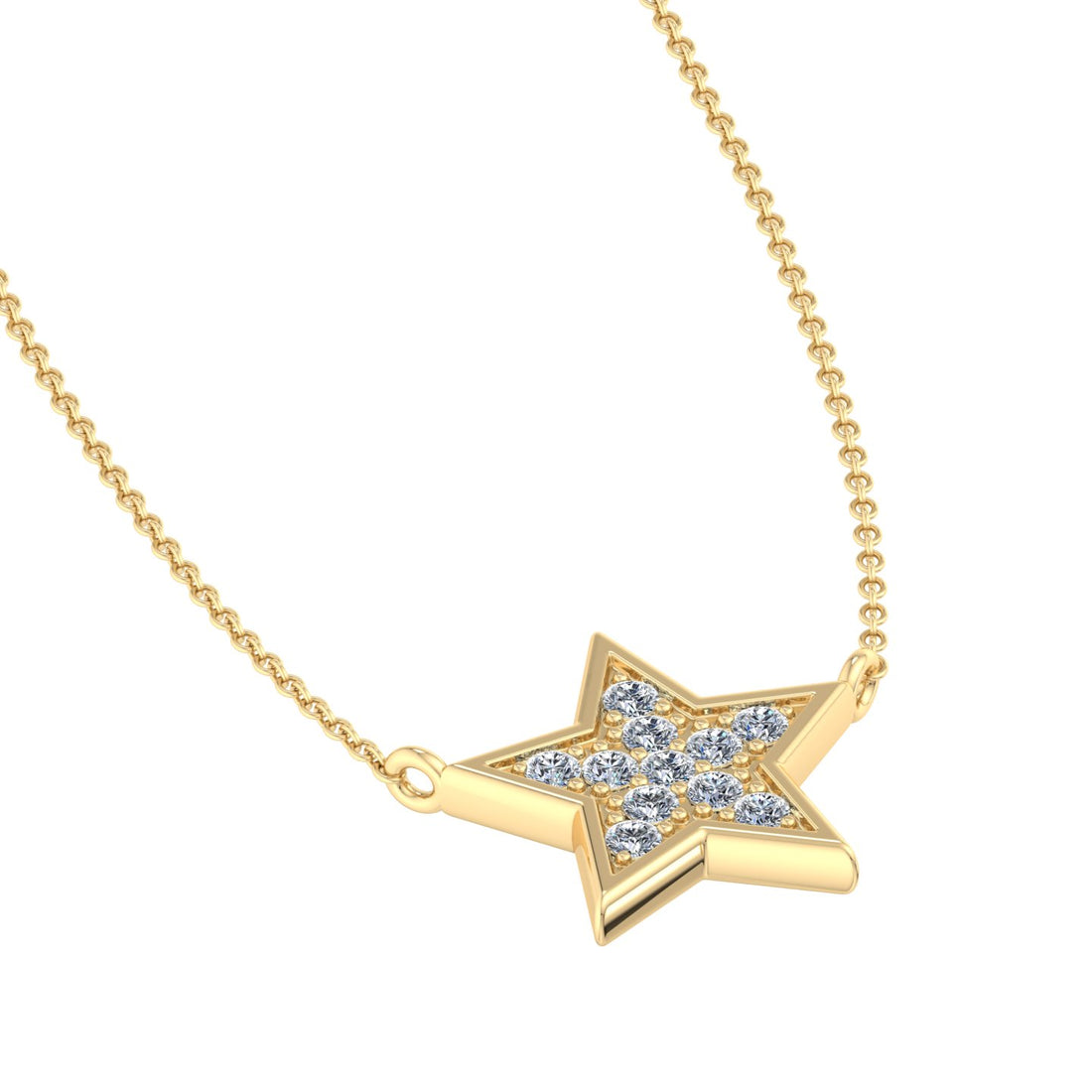 Diamond Star Pendant