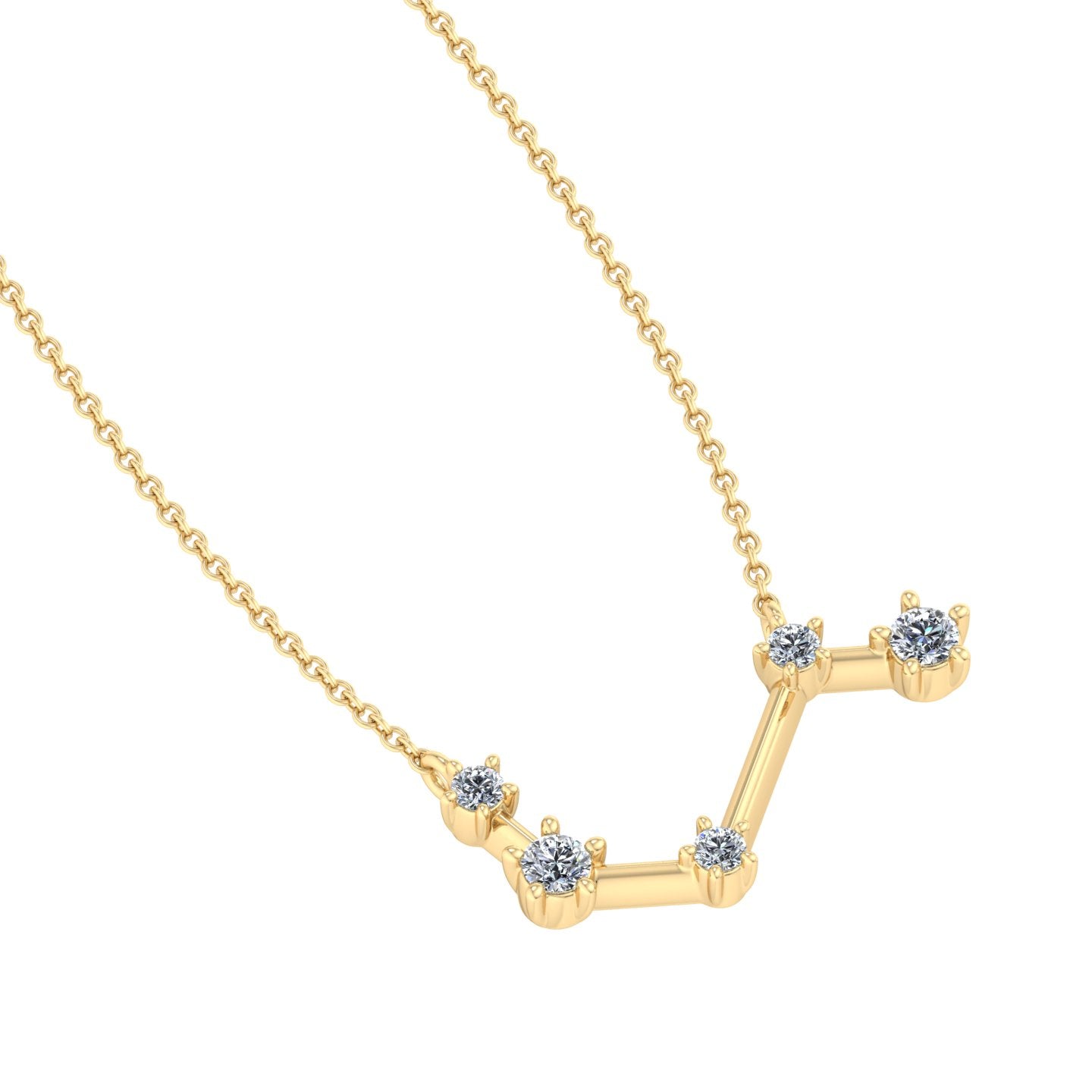 Cosmic Diamond Pendant