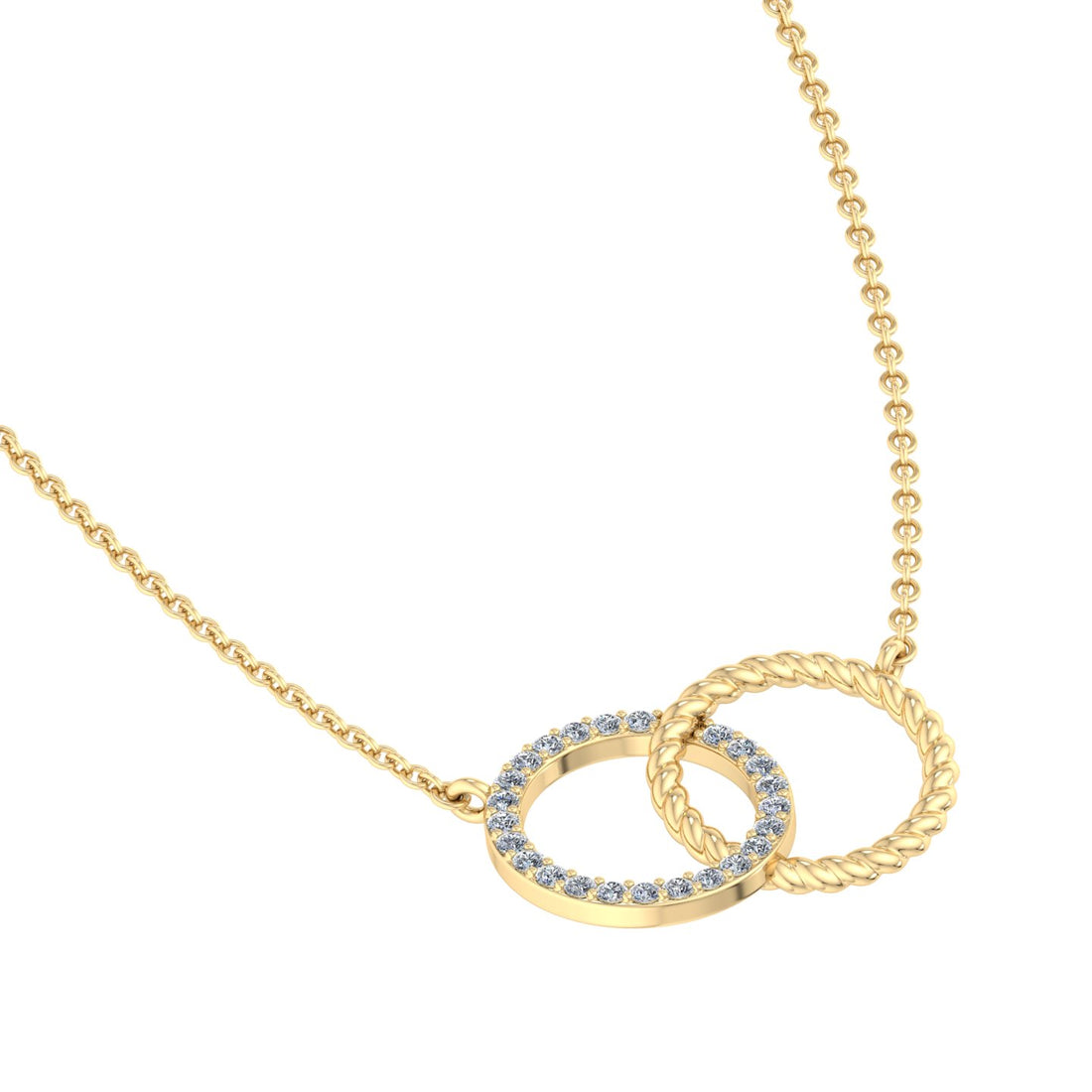Interlocking Circles Pendant