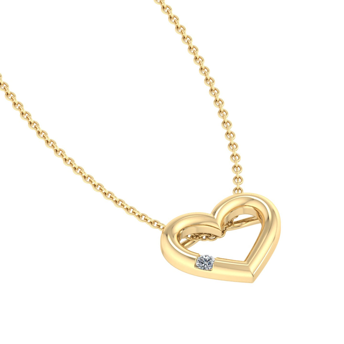 Entwined Heart Pendant
