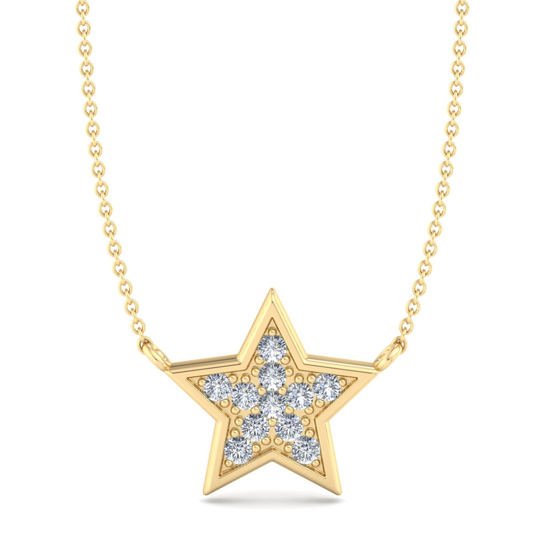 Diamond Star Pendant