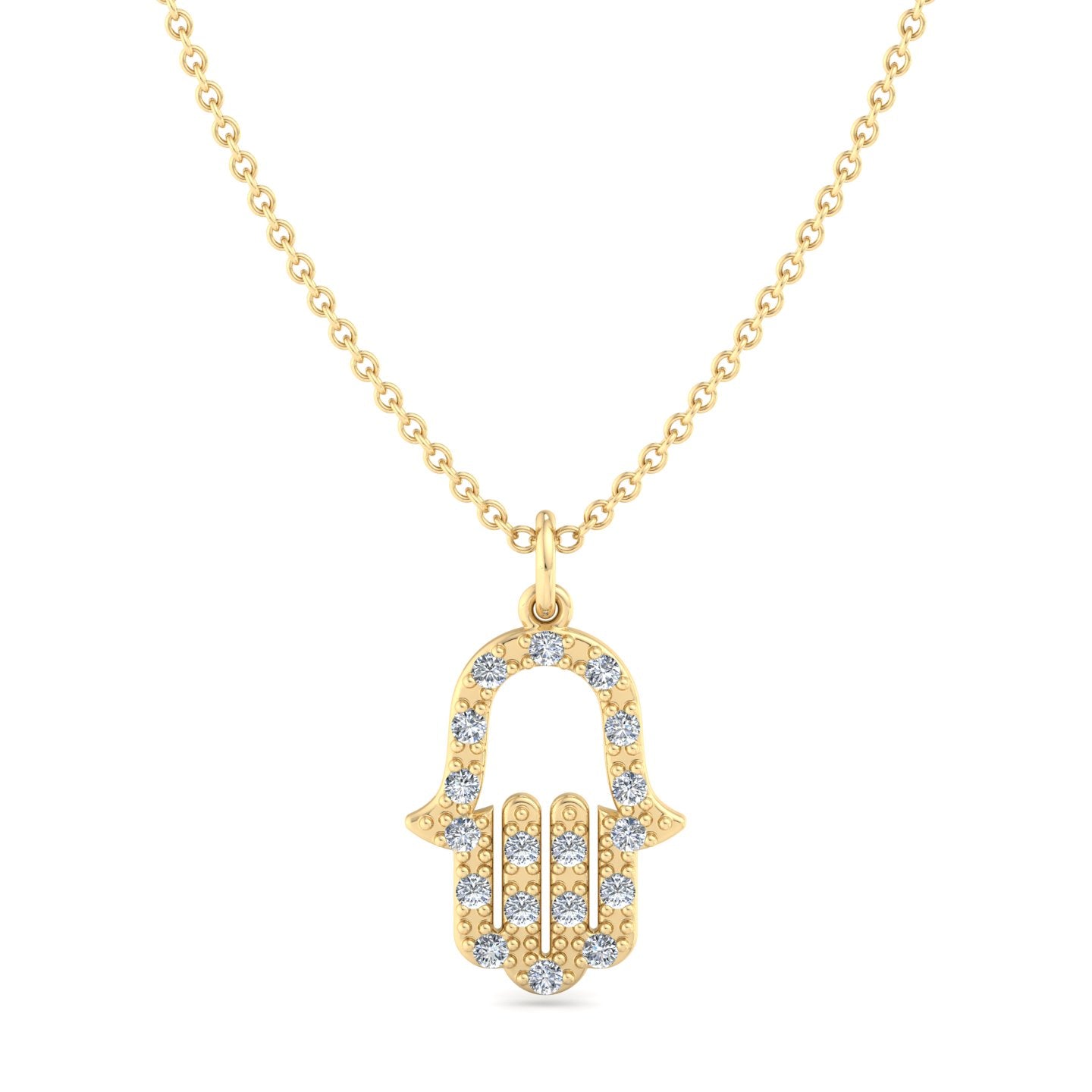 Celestial Hamsa Pendant - Krishnashray